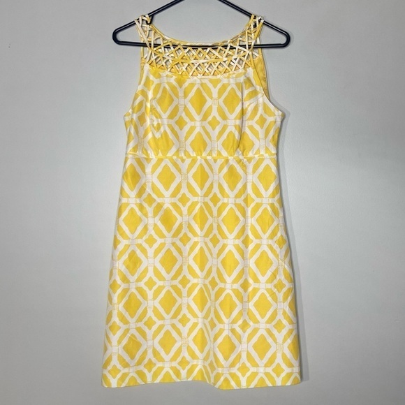 Lilly Pulitzer Dresses & Skirts - Lilly Pulitzer Silk Blend Sleeveless Jacqueline Dress with Bamboo Print Size 4